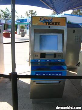 new automated ticket booths